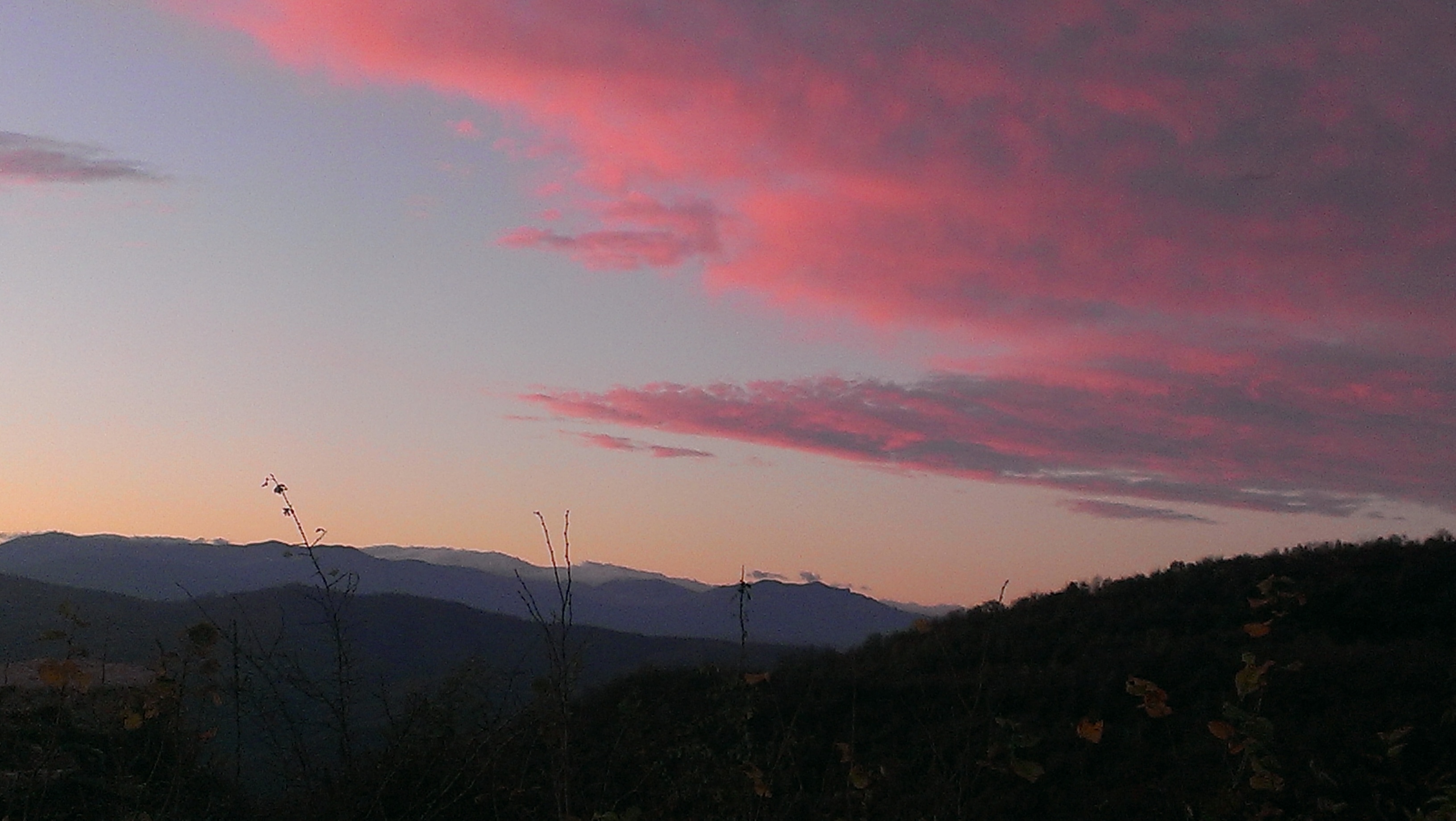 Sonnenaufgang auf der Sonnenpyramide